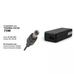 ALIMENTATORE NOTEBOOK 75 WATT 15V 5A DIAM.3X6,3MM