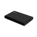 EWENT BOX PER HDD/SSD SATA DA 2.5 POLLICI USB 3.1 SENZA VITI BLACK