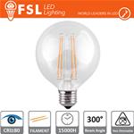 LAMPADA LED G125 6W E27 800LM LUCE CALDA FSL