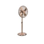 VENTILATORE A PIANTANA RETRO' 3 VELOCITA' 50 WATT ALTEZZA 91-128CM TRISTAR VE-5971