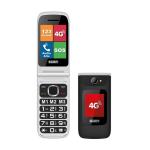 SAIET VISION 4G LCD 2.4"+1,8" DUAL SIM TASTI ILLUMINATI FOT. AUDIO ALTO NERO