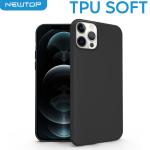 TPU SOFT CASE COVER APPLE IPHONE 15 (APPLE - Iphone 15 - Nero senza foro logo)