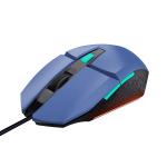 MOUSE OPTICAL USB GAMING X FELOW TRUST BLU