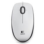 LOGITECH MOUSE OTTICO B100 USB WHITE