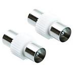 ADATTATORE SPINA TV M/M 9.5MM LIFE BIANCO