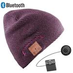 BERRETTO CON CUFFIE STEREO BLUETOOTH® INTEGRATE ROSA/NERO