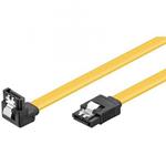 CAVO HD SATA 6GB/S 1MT CON ANGOLO 90° GIALLO NEDIS