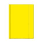 CARTELLINA A4 3 LEMBI 23X33 CON ELASTICO BREFIOCART GIALLA