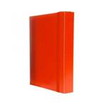 CARTELLINA A4 3 LEMBI 23X33 CON ELASTICO BREFIOCART ROSSA