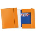 CARTELLINA A4 3 LEMBI 23X33 CON ELASTICO BREFIOCART ARANCIONE