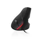 EWENT MOUSE ERGONOMICO CON IMPUGNATURA VERTICALE 1000DPI USB BLACK