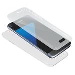 COVER ANTERIORE E POSTERIORE TPU SAMSUNG S8 PLUS COMPACT 2 AREA TRASPARENTE