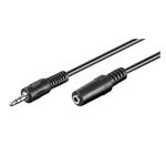 CAVO AUDIO PROLUNGA STEREO 5MT NERO