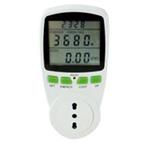 POWER METER CON DISPLAY LCD - 230Vac 16A (max)  LIFE  BIANCO