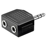 SDOPPIATORE JACK AUDIO NERO