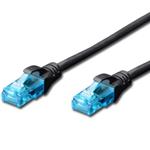 CAVO DI RETE 5MT CAT 5E NERO EWENT