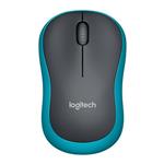 MOUSE WIRELESS LOGITECH M185 BLU/NERO