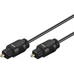 CAVO OTTICO 2MT TOSLINK M/M NERO