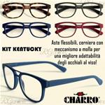 OCCHIALE DA LETTURA CHARRO KENTUCKY +2.0 TARTARUGA