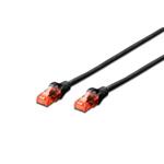 CAVO DI RETE 3MT CAT 6E NON SCHERMATO DIGITUS NERO