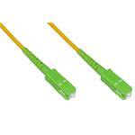 CAVO FIBRA OTTICA APC SC SINGLEMODE 5MT. GIALLO LINK