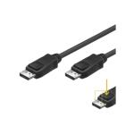 CAVO VIDEO DISPLAY PORT M/M 2MT EWENT NERO