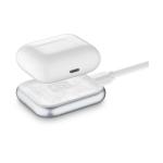 CARICATORE AIRPODS WIRELESS BIANCO CELLULARLINE