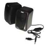 CASSE 2.0  USB CON CONTROLLO VOLUME 5WATT LINK NERE