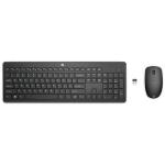 HP 230 KIT TASTIERA + MOUSE WIRELESS COLORE NERO