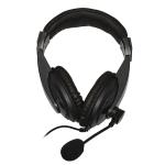 CUFFIA CON MICROFONO 1 JACK 3.5MM LINK NERA