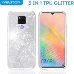 3 IN 1 PC TPU GLITTER COVER APPLE IPHONE 12 MINI (APPLE - Iphone 12 Mini - Argento)