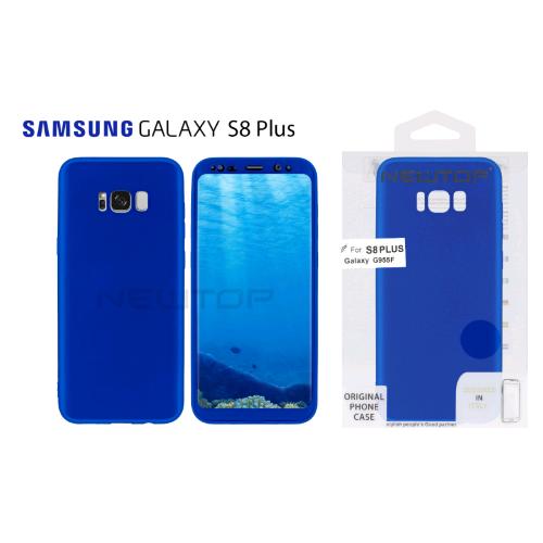 360 2 IN 1 TPU SOFT COVER SAMSUNG GALAXY S8+ (SAMSUNG - Galaxy S8 + - Blu)