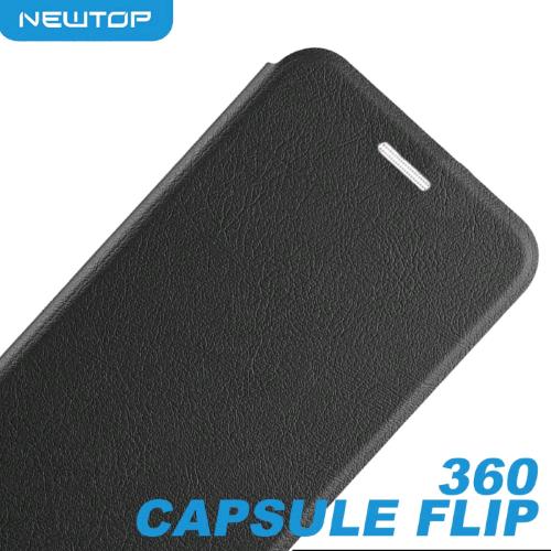 360 CAPSULE FLIP CASE COVER APPLE IPHONE 12 - 12 PRO (APPLE - Iphone 12 - Nero)