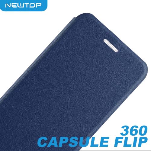 360 CAPSULE FLIP CASE COVER HUAWEI P SMART S (HUAWEI - P Smart S - Y8P - Blu)