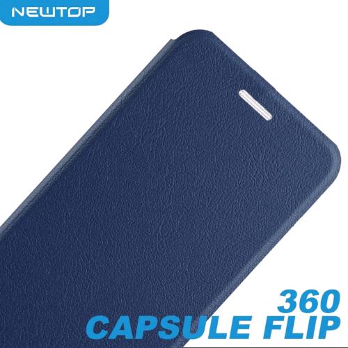 360 CAPSULE FLIP CASE COVER HUAWEI P SMART+ (HUAWEI - P Smart+ - Blu)