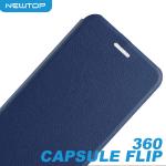 360 CAPSULE FLIP CASE COVER HUAWEI Y7 2019 (HUAWEI - Y7 2019 - Blu)