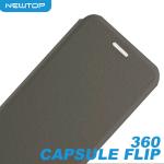 360 CAPSULE FLIP CASE COVER SAMSUNG GALAXY J7 2016 (SAMSUNG - Galaxy J7 2016 - Grigio)