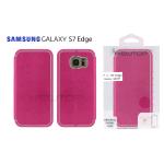 360 CAPSULE LINEDESIGN FLIP CASE COVER SAMSUNG GALAXY S7 EDGE (SAMSUNG - Galaxy S7 Edge - Fuxia)