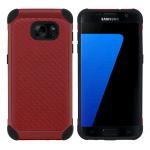 ARMOR CARBON COVER SAMSUNG GALAXY S7 (SAMSUNG - Galaxy S7 - Rosso)