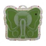 BABY TABLET CASE ELEFANTE IPAD 2-3-4 (APPLE - Ipad 2-3-4 - Verde)