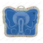 BABY TABLET CASE ELEFANTE IPAD AIR - AIR II (APPLE - Ipad 5 Air - 6 Air II - Azzurro)