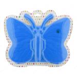 BABY TABLET CASE FARFALLA IPAD 2 - 3 - 4 (APPLE - Ipad 2-3-4 - Azzurro)