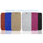 ELETRIC FLIP GRITTER TPU CASE COVER HUAWEI P10 (HUAWEI - P10 - Argento cromato)