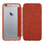 ELETRIC FLIP GRITTER TPU CASE COVER IPHONE 6 - 6S (APPLE - Iphone 6 - 6S - Rosso cromato)