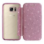 ELETRIC FLIP GRITTER TPU CASE COVER SAMSUNG GALAXY S7 EDGE (SAMSUNG - Galaxy S7 Edge - Fuxia cromato)