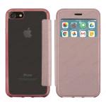 ELETRIC FLIP VIEW TPU CASE COVER IPHONE 7 - 8 (APPLE - Iphone 7 - Rosa cromato)