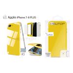 NEWTOP COLOR MAGNETIC GLASS CASE COVER APPLE IPHONE 6 - 6S PLUS (APPLE - Iphone 6 - 6S Plus - Giallo)