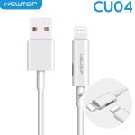 NEWTOP CU04 CAVO 100CM USB/LIGHTNING CON INGRESSO AUDIO LIGHTNING