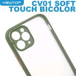 NEWTOP CV01 SOFT TOUCH BICOLOR COVER APPLE IPHONE 12 (APPLE - Iphone 12 - Verde)
