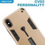 NEWTOP CV02 PERSONALITY COVER APPLE IPHONE X - XS (APPLE - iphone X - XS - Oro)